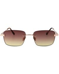 Tom Ford - Jake Sonnenbrille Mit Eckigem Gestell - Lyst
