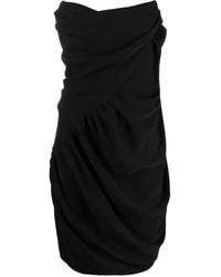 Vivienne Westwood - Robe courte drapée à épaules dénudées - Lyst