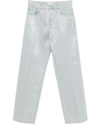Haikure - Pantalon Droit À Ornements De Sequins - Lyst