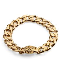 Emanuele Bicocchi - Bracciale Con Logo Inciso - Lyst
