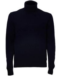 Zanone - Pull En Laine À Col Roulé - Lyst