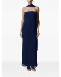 Baobab - Robe Longue El À Design Superposé En Mousseline - Lyst