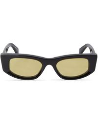Off-White c/o Virgil Abloh - Matera Rectangle-frame Sunglasses - Lyst