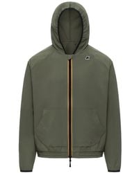 K-Way - Sia Jack Met Capuchon En Rits - Lyst