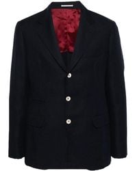 Brunello Cucinelli - Single-Breasted Blazer - Lyst
