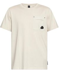Moose Knuckles - Camiseta Con Bolsillo Del Logo - Lyst