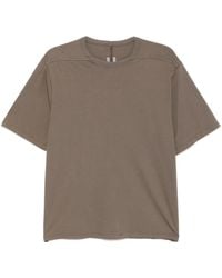 Rick Owens - Relaxed-Fit Short Sleeve T-Shirt With Design - Lyst