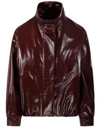 Salvatore Santoro - Jack Met Elastische Afwerking En Hoge Hals - Lyst