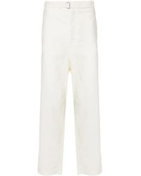 Lemaire - ベルテッド テーパードパンツ - Lyst