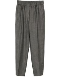 Peserico - Prince Of Wales Check Trousers - Lyst