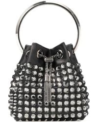 Jimmy Choo - Satin Bag - Lyst