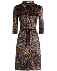 Etro - Mini Shirt Dress - Lyst