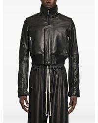 Rick Owens - Temple Rev Leather Jacket - Lyst