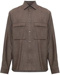 Paul & Shark - Chemise À Poches Poitrine - Lyst