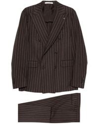 Tagliatore - Anzug Mit Nadelstreifen - Lyst