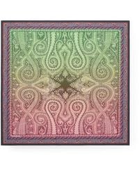 Pierre Louis Mascia - Cialda Paisley-Print Silk Scarf - Lyst