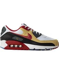 Nike - Air Max 90 Lace-Up Fastening Sneakers - Lyst
