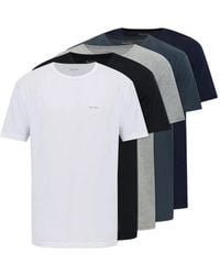 Paul Smith - Logo-Print Cotton Lounge T-Shirts (Set Of Five) - Lyst
