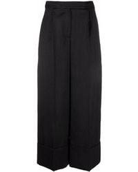 Simone Rocha - Cropped Wide-Leg Trousers - Lyst