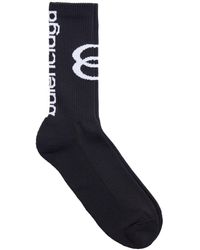 Balenciaga - Unity Sports Icon Ribbed-knit Socks - Lyst