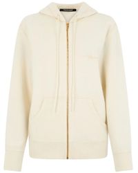 Roberto Cavalli - Zip-Up Hooded Sweatshirt - Lyst