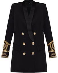Balmain - Verziertes Kleid - Lyst