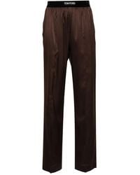 Tom Ford - Satin Silk Pajama Pants - Lyst