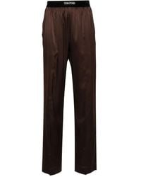 Tom Ford - Satin Silk Pajama Pants - Lyst