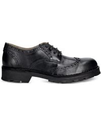 Fly London - Brogue-Detailed Lace-Up Derby Shoes - Lyst