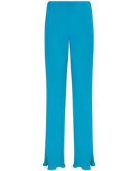 Alberta Ferretti - Pantalon À Coupe Droite - Lyst