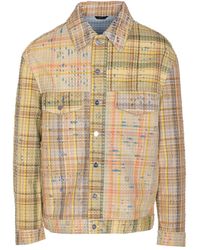 Fendi - Patchwork Denim Jack - Lyst