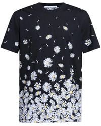 Moschino - Floral-Print T-Shirt - Lyst