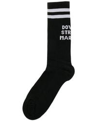 Dover Street Market - Logo-Print Striped Socks - Lyst