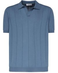 Galiana - Ribbed Polo T-Shirt - Lyst