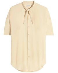 Lemaire - Foulard Short-Sleeve Shirt - Lyst