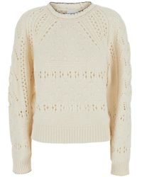 Isabel Marant - Luce Wool And Cotton Sweater - Lyst