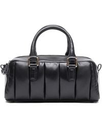 Stand Studio - Mini Jemima Quilted-Effect Leather Shoulder Bag - Lyst