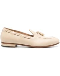 Francesco Russo - Tassel Leather Loafers - Lyst