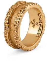 Emanuele Bicocchi - Arabesque Double Band Ring - Lyst