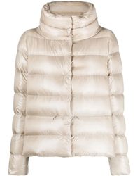 Herno - Glossy Quilted Puffer Jacket - Lyst