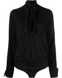 Sportmax - Body con detalle de lazo - Lyst