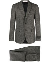 Valentino Garavani - Single-Breasted Tweed Suit - Lyst