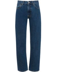 JW Anderson - High-rise Straight-leg Jeans - Lyst
