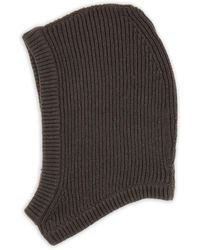 Rick Owens - Pasamontañas de canalé - Lyst