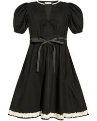Ulla Johnson - Abito Corto Con Nodo - Lyst
