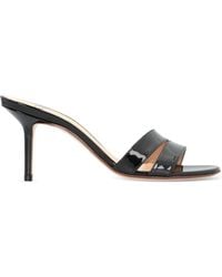 Francesco Russo - Patent Leather Stiletto Sandals - Lyst