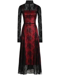 Dolce & Gabbana - Midi Chantilly Lace Dress - Lyst