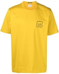 C.P. Company - T-Shirt mit grafischem Print - Lyst