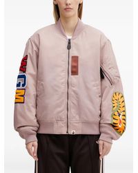A Bathing Ape - Veste Bomber À Patch Requin - Lyst