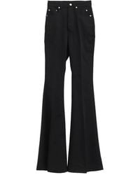 Rick Owens - Temple Flared Trousers - Lyst